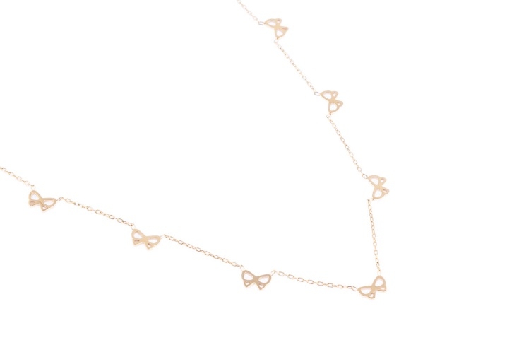 Naszyjnik z kokardkami