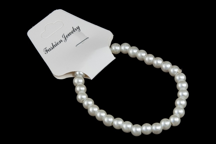 Perłowa bransoletka