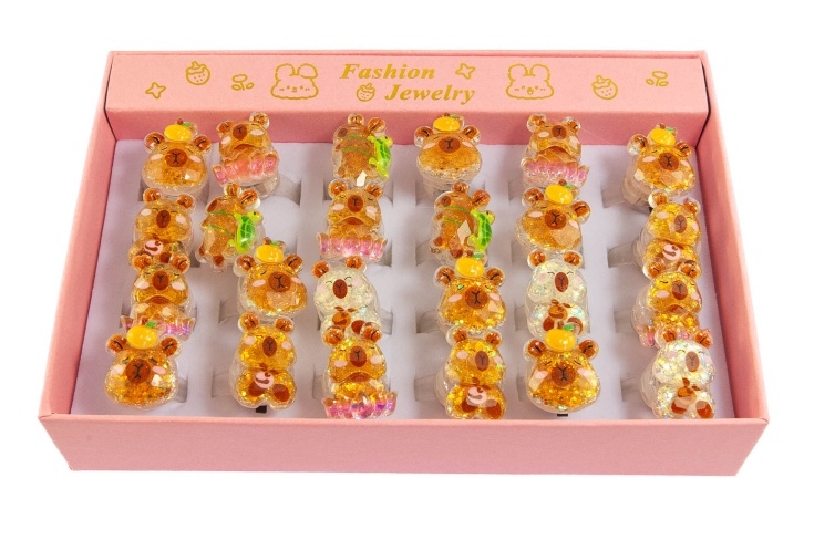 Pierścionki z kapibarami