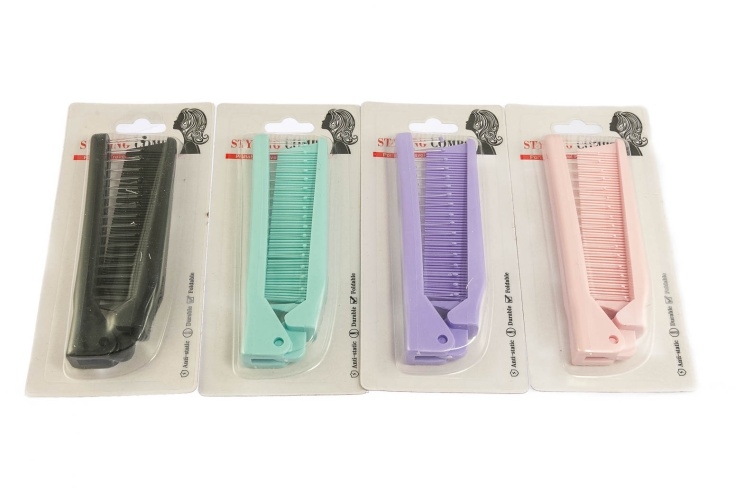 Zestaw składanych grzebieni
