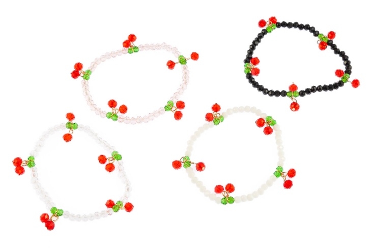 Bransoletki z wisienkami