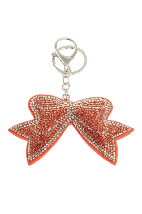 Elegancki brelok kokardka