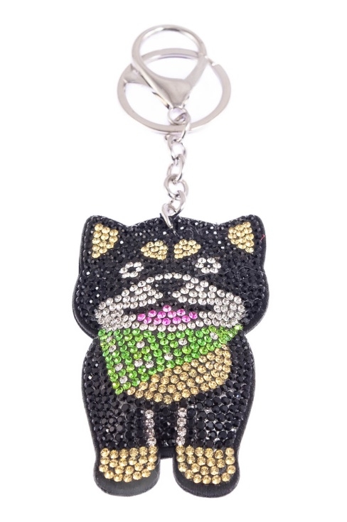 Elegancki brelok piesek