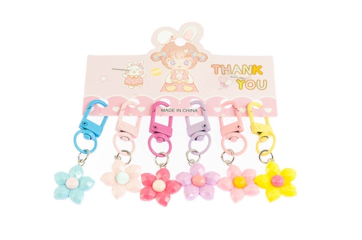 Breloczki kwiatuszki